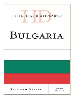 cover image of Historical Dictionary of Bulgaria